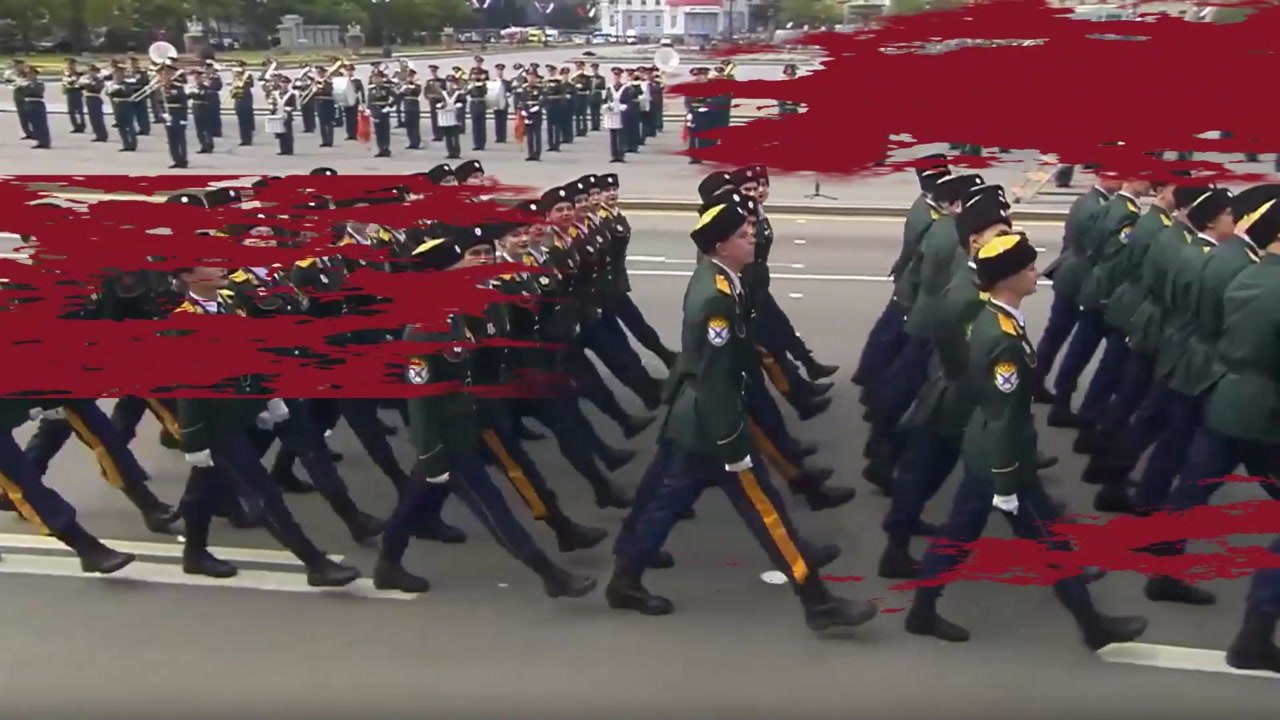 Парад в Хабаровске / Марафон Победы